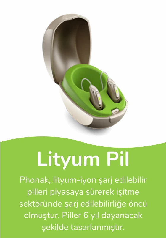 lityum pilli işitme cihazı - adana kulak işitme cihazları - phonak yetkili servisi